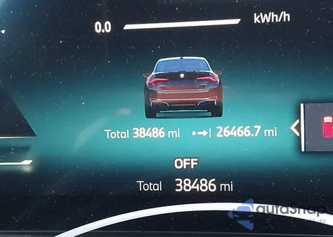 2024 BMW I4 Gran Coupe Edrive35 z USA, uszkodzony, nr VIN WBY43AW06RFS01660